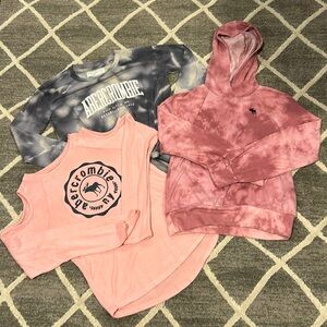 Abercrombie Kids Bundle of 3 Long Sleeve Tops